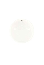 Dip schaaltje hartje white