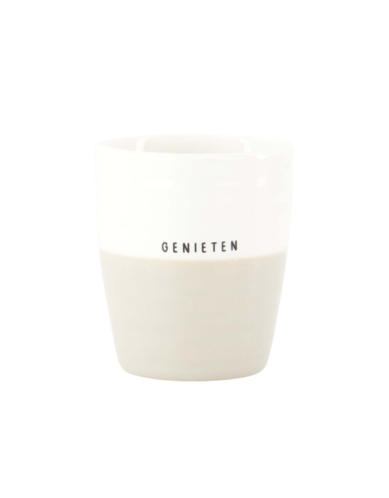 Koffiemok Genieten white