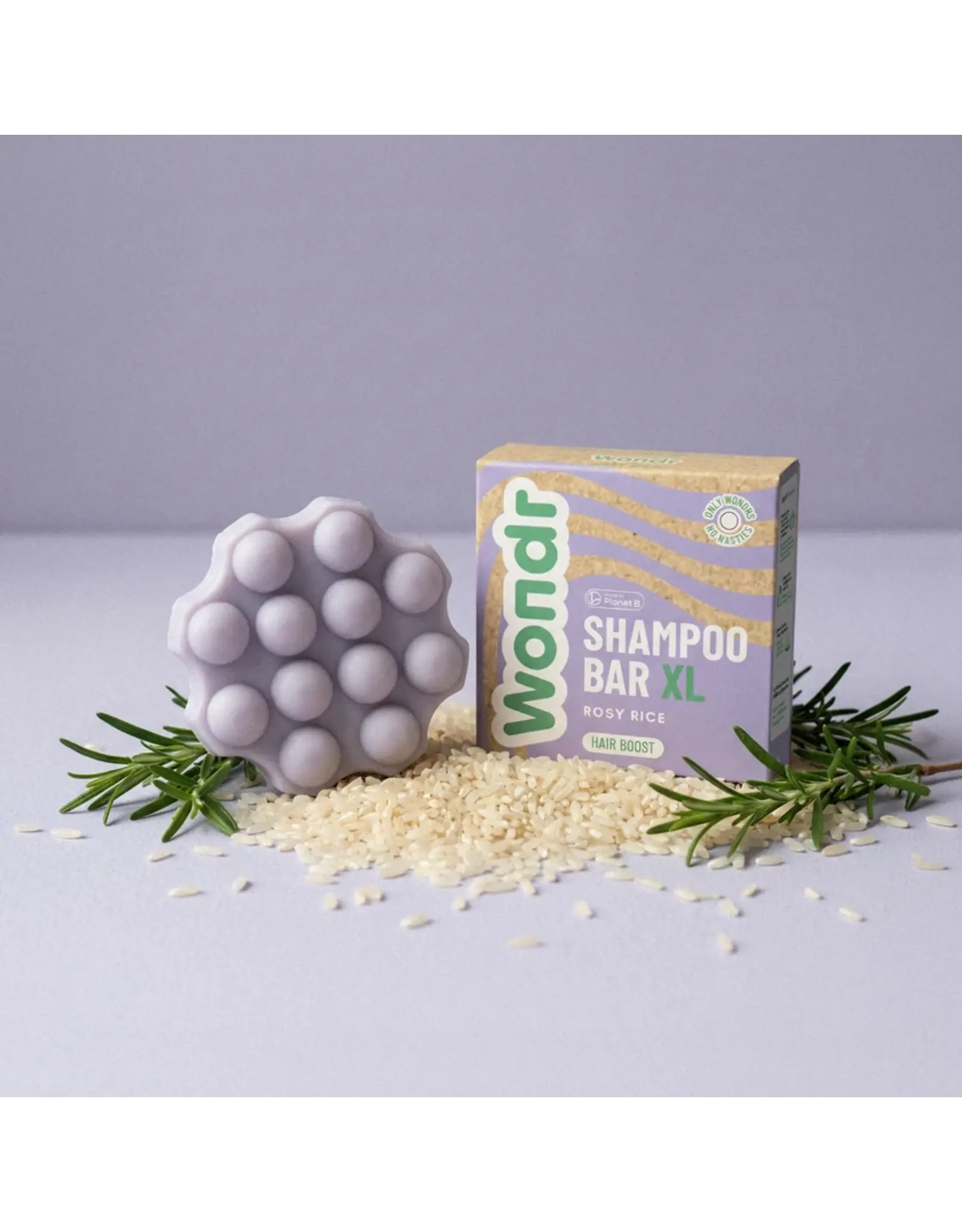 Shampoo bar Rosy rice