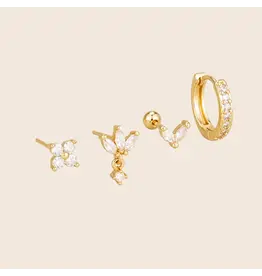 Set Willow gold/white