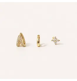 Set Faye gold/white
