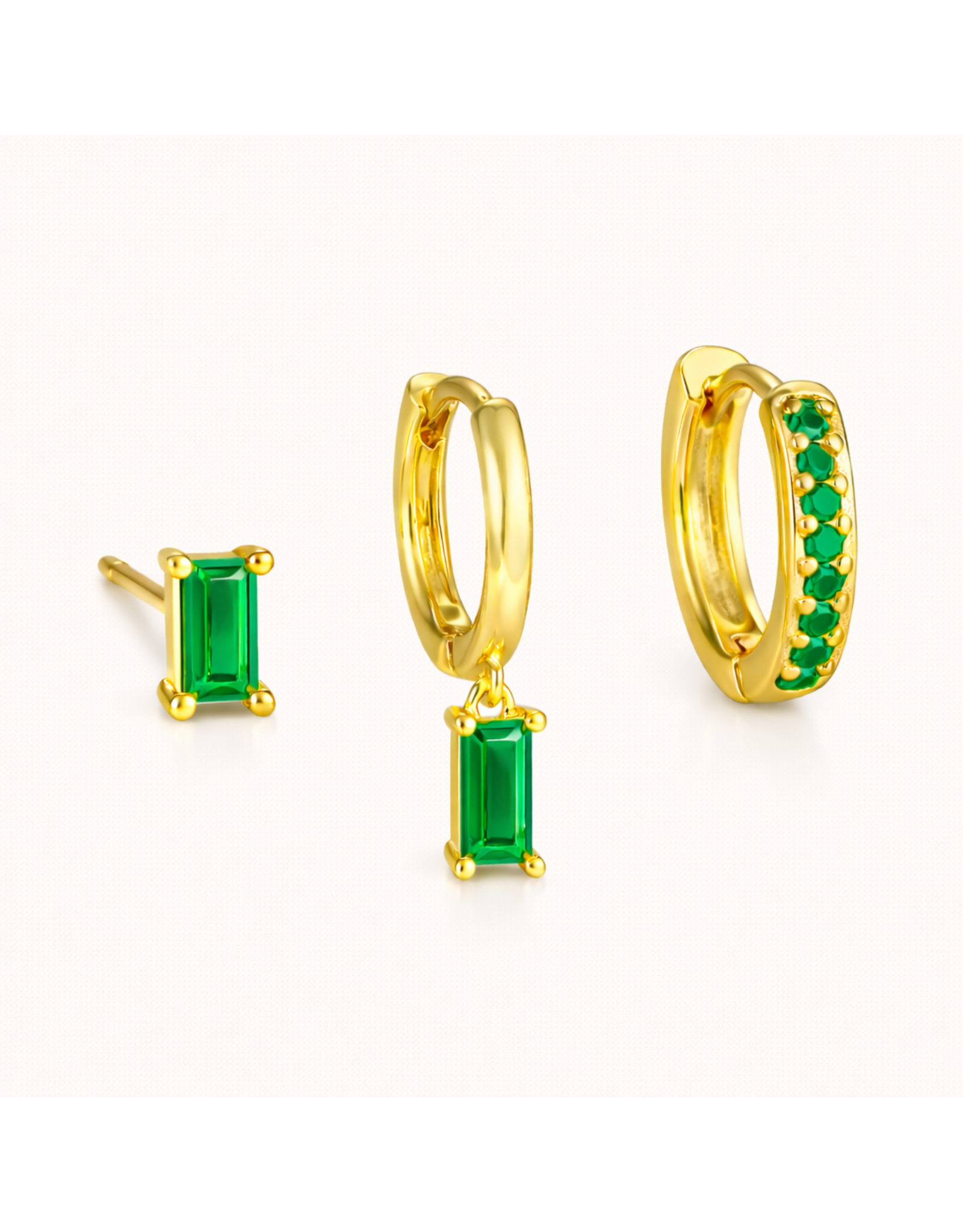 Set Drop gold/green