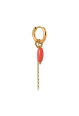 Oorring peachy 1 stuk