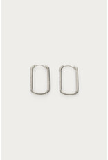 Oorringen midnight silver midi