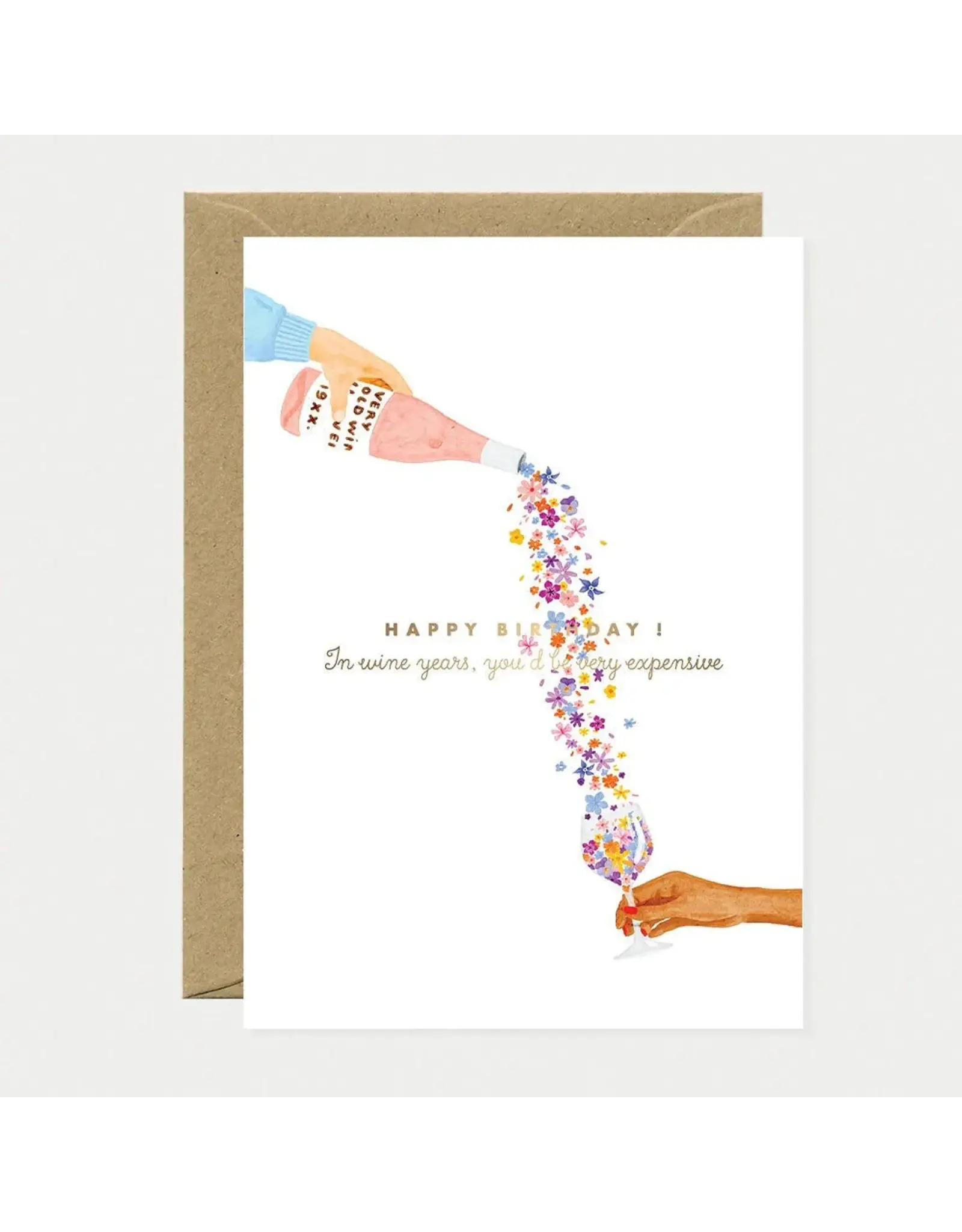 Wenskaart Wine years