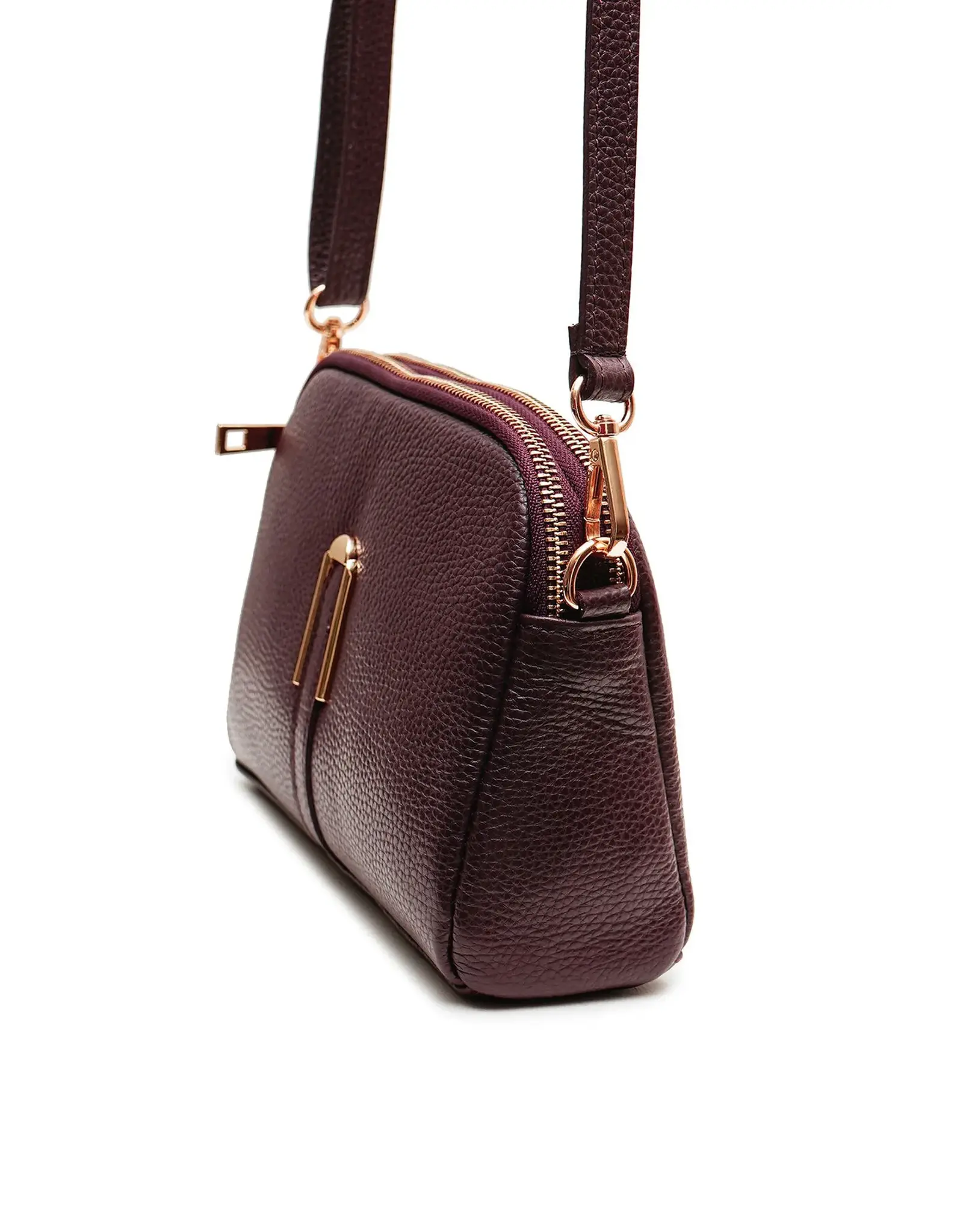 Handtas lia bordeaux
