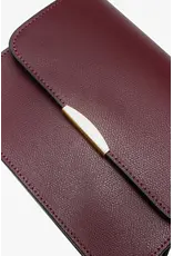 Handtas manu bordeaux