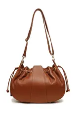 Handtas nou cognac