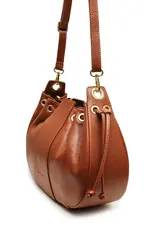 Handtas nou cognac