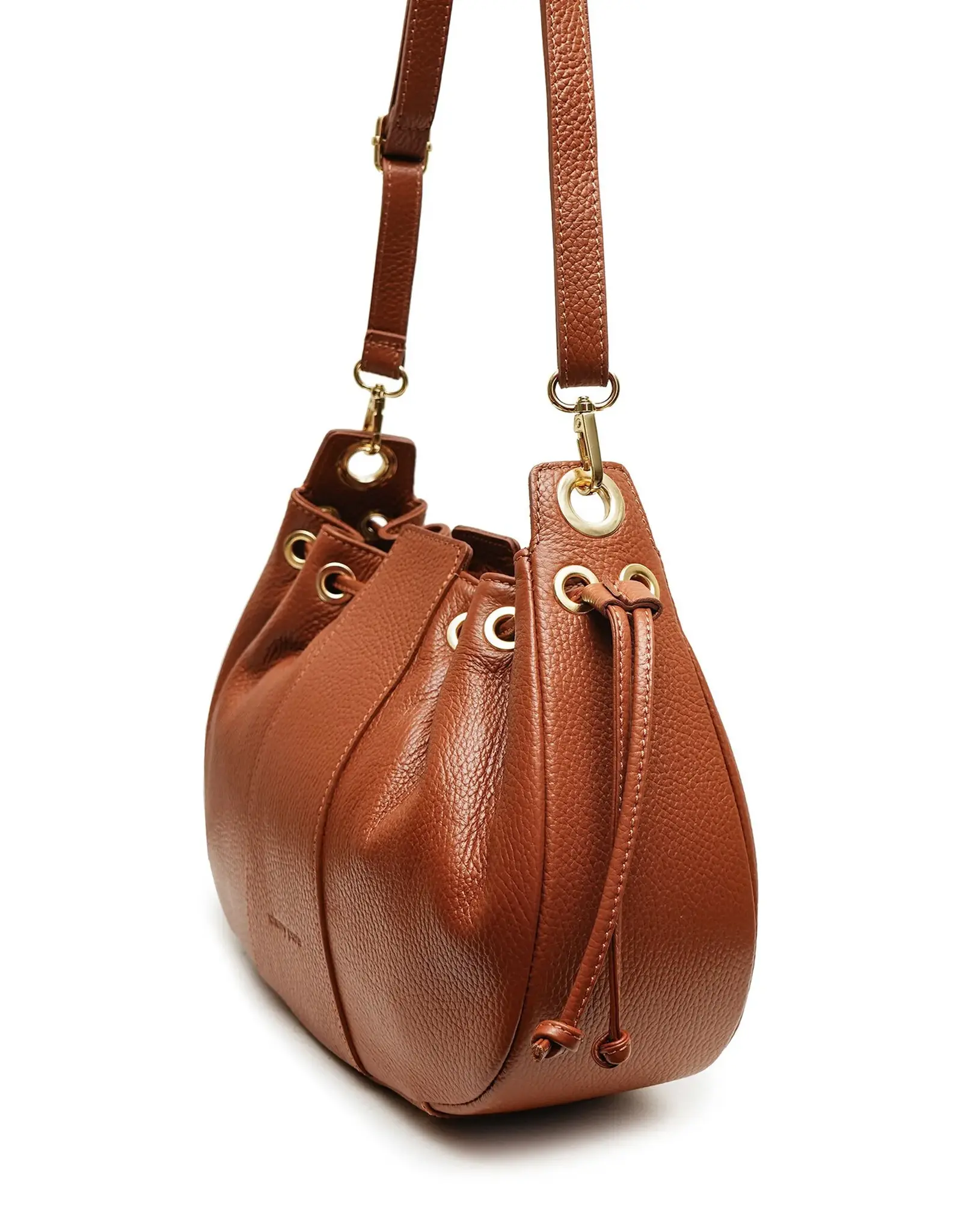 Handtas nou cognac