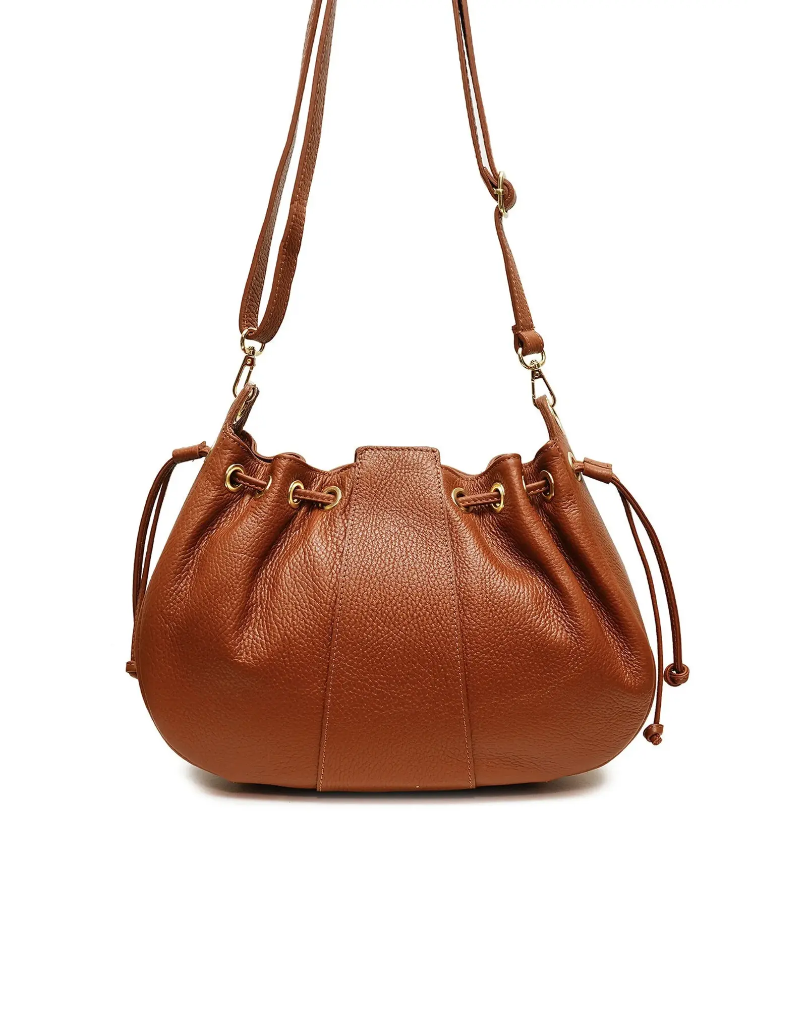 Handtas nou cognac