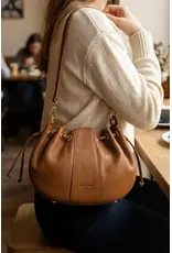 Handtas nou cognac