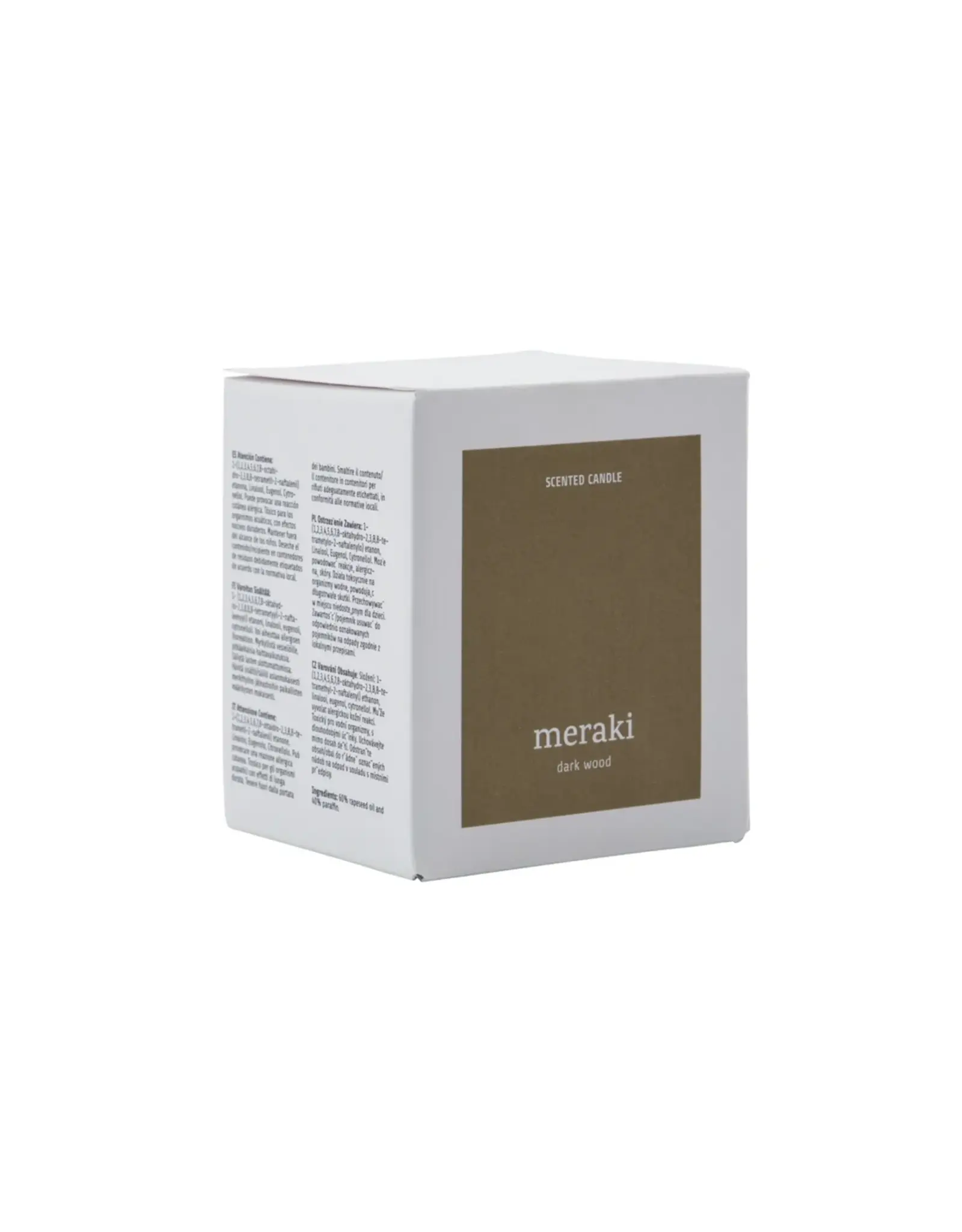 Geurkaars Dark wood