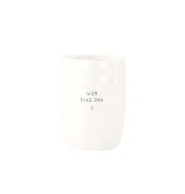 Koffiemok vier elke dag