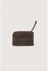 Kaarthouder suede choco