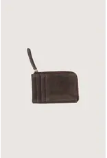 Kaarthouder suede choco