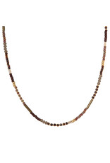 Ketting brown gold