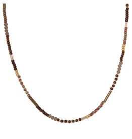 Ketting brown gold