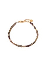 Armband brown gold