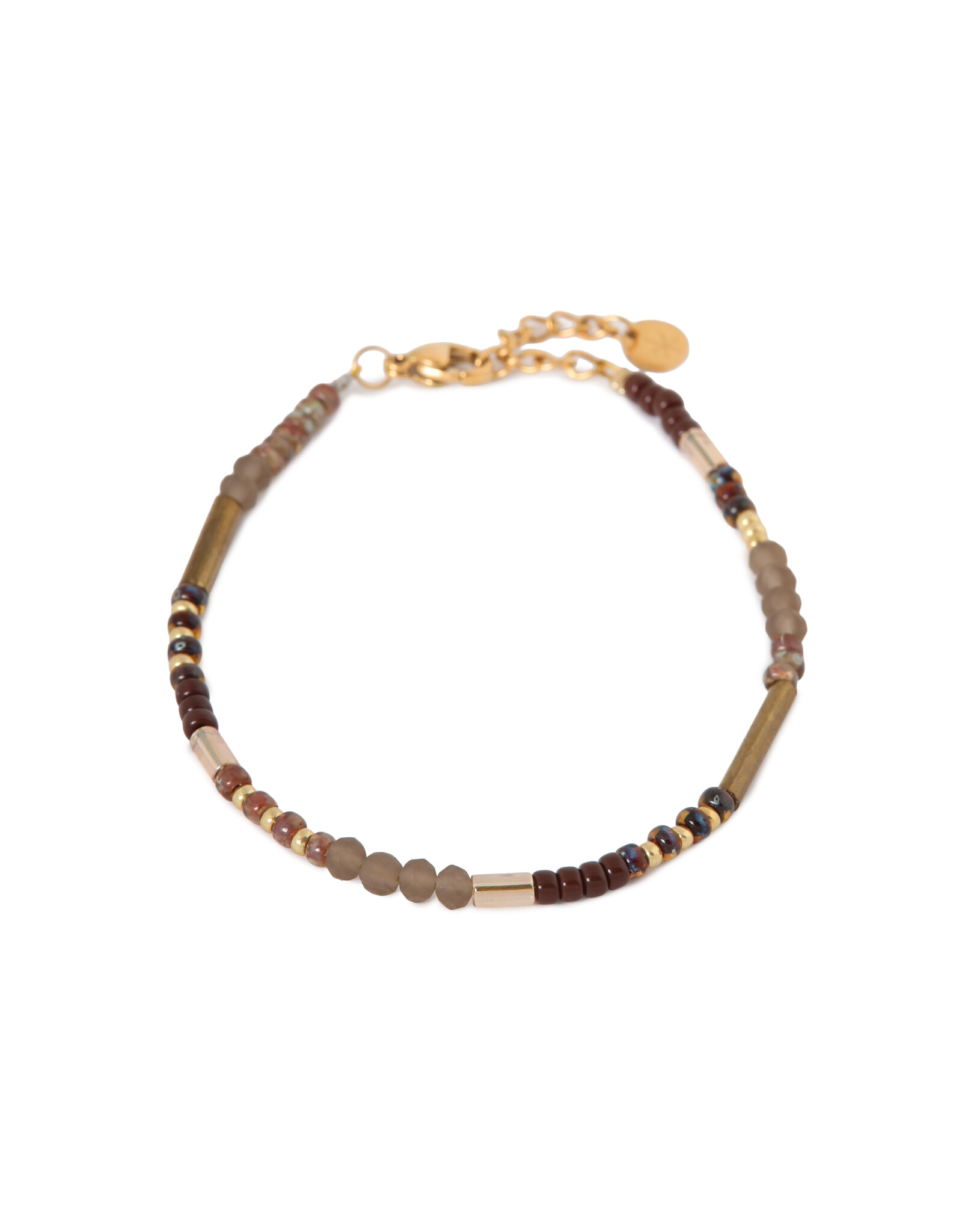 Armband brown gold