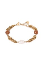 Armband amber gold