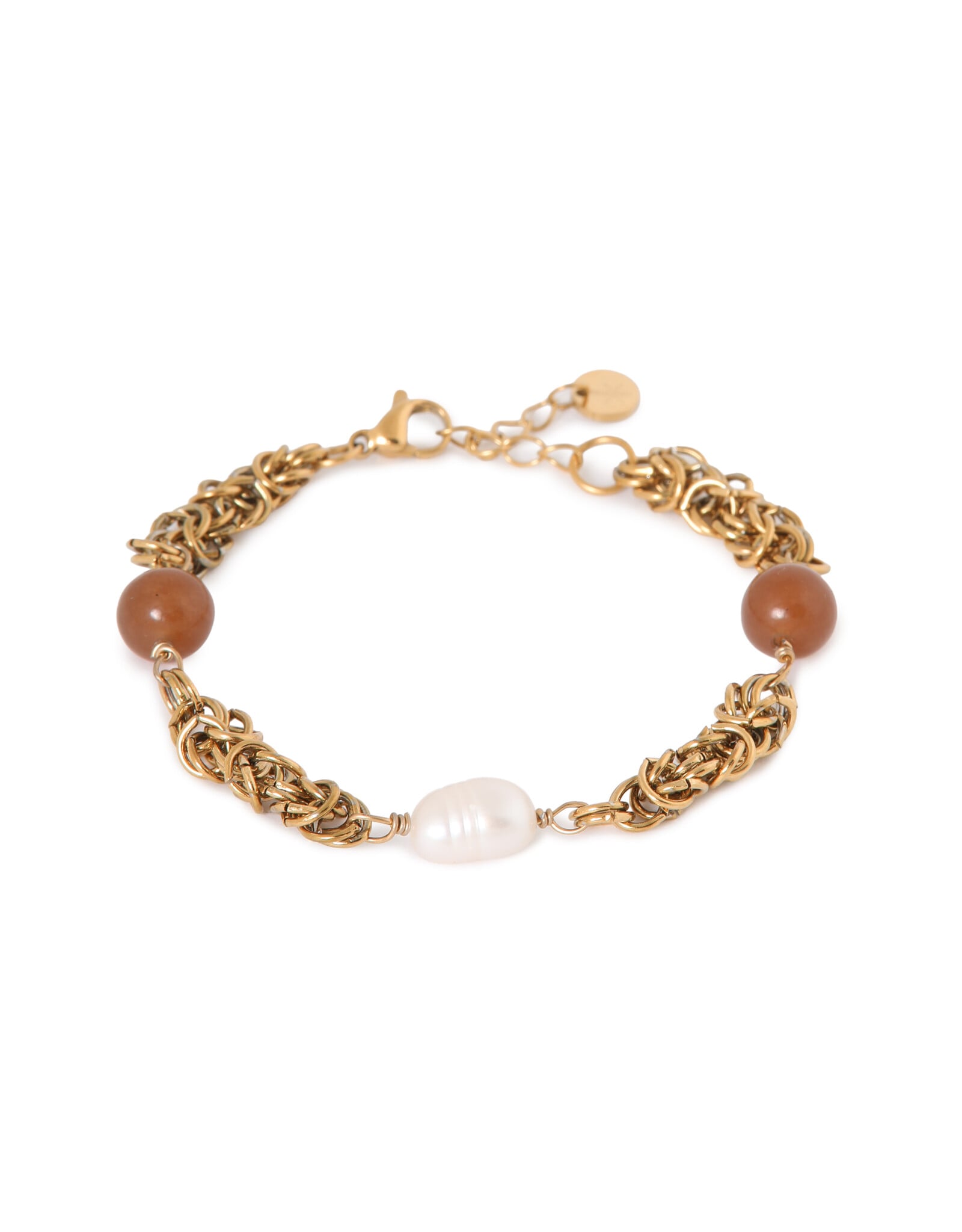 Armband amber gold