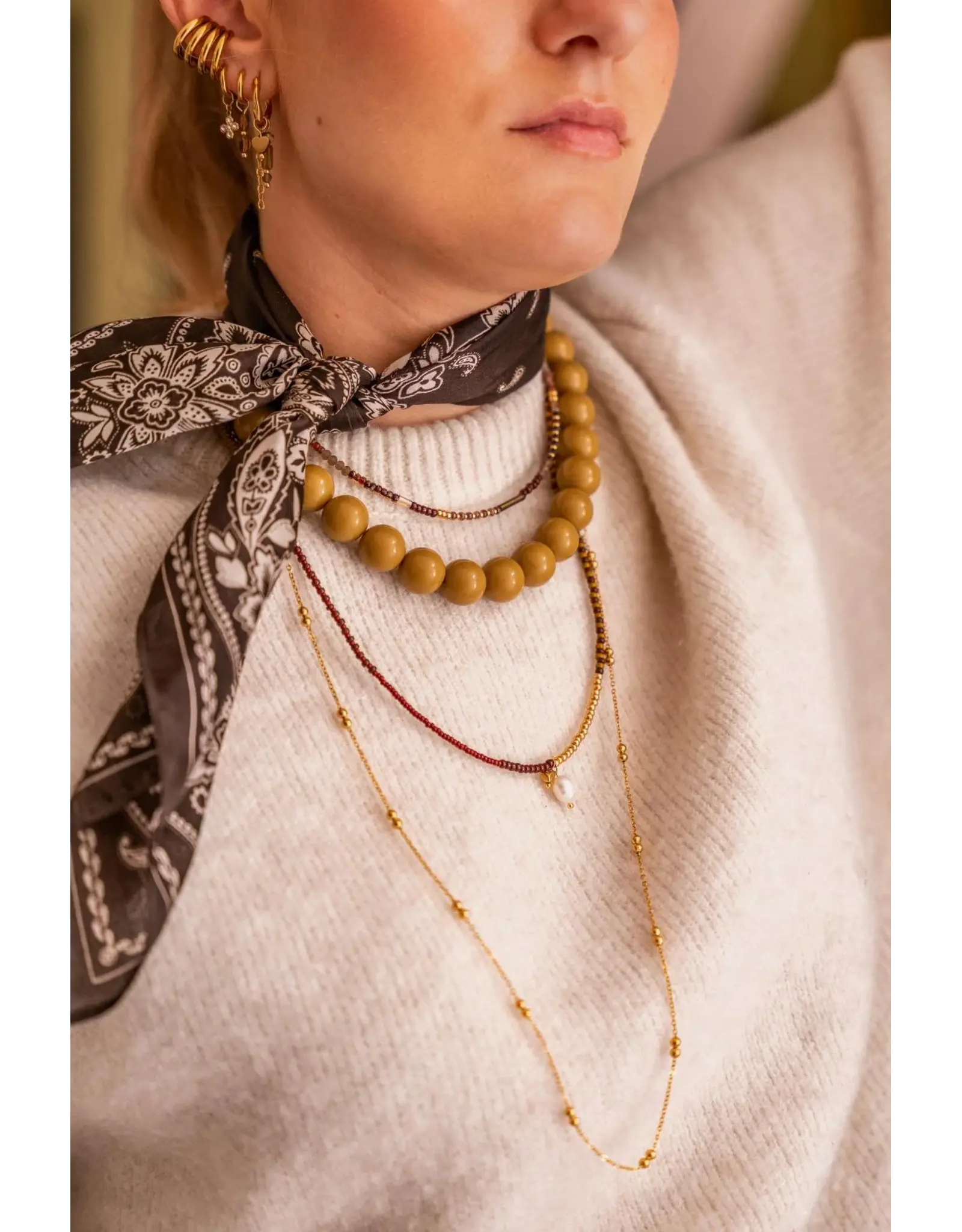 Lange ketting dots