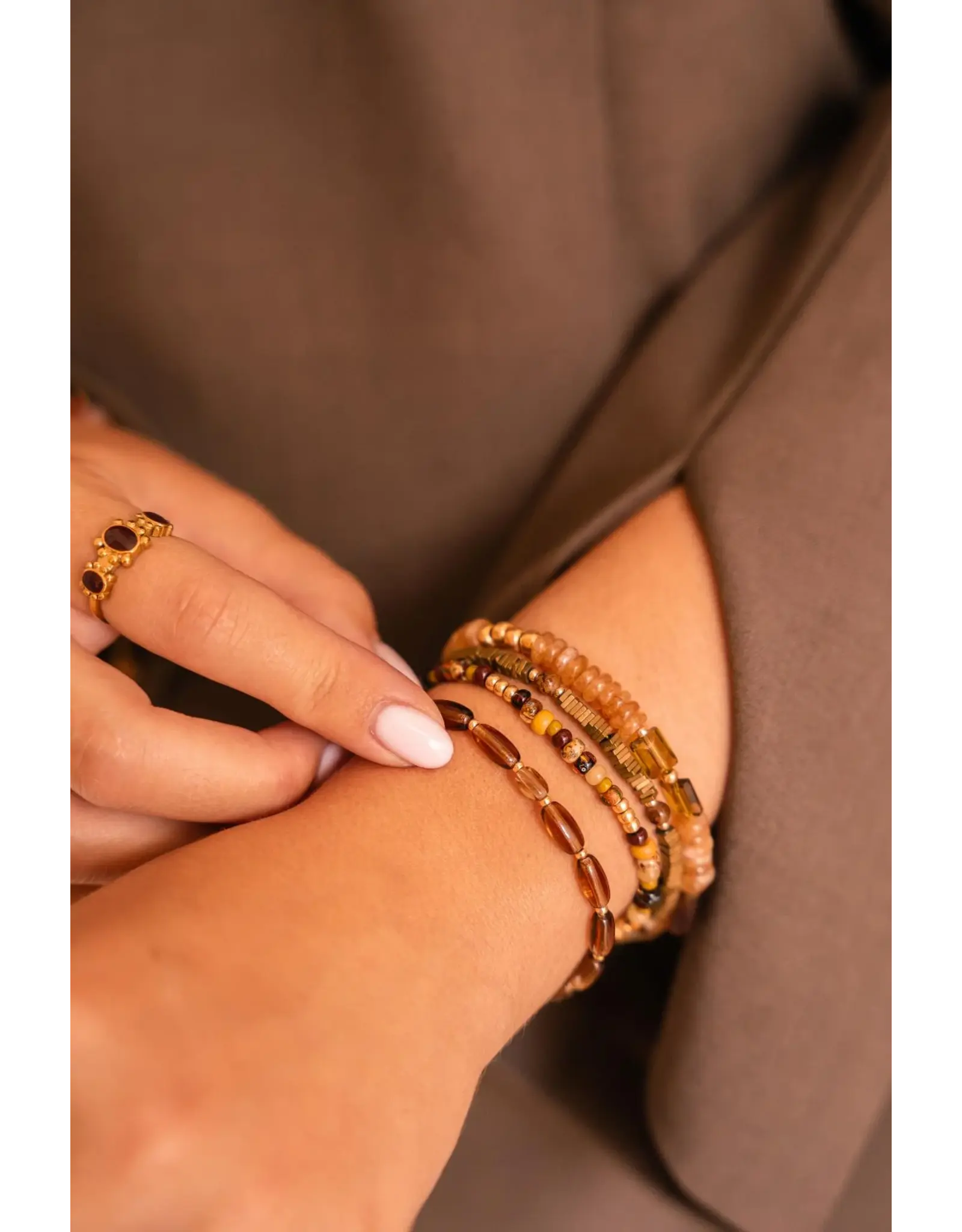 Armband golden glow