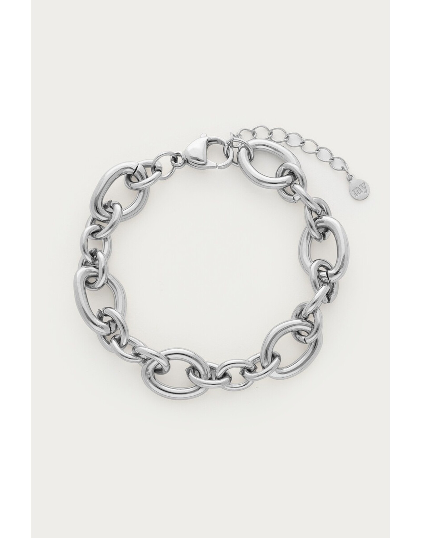 Armband bold zilver