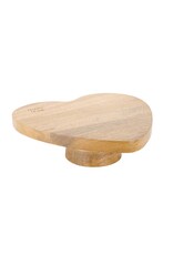 Serveerplank op voet Happy home