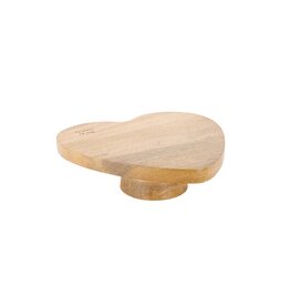 Serveerplank op voet Happy home