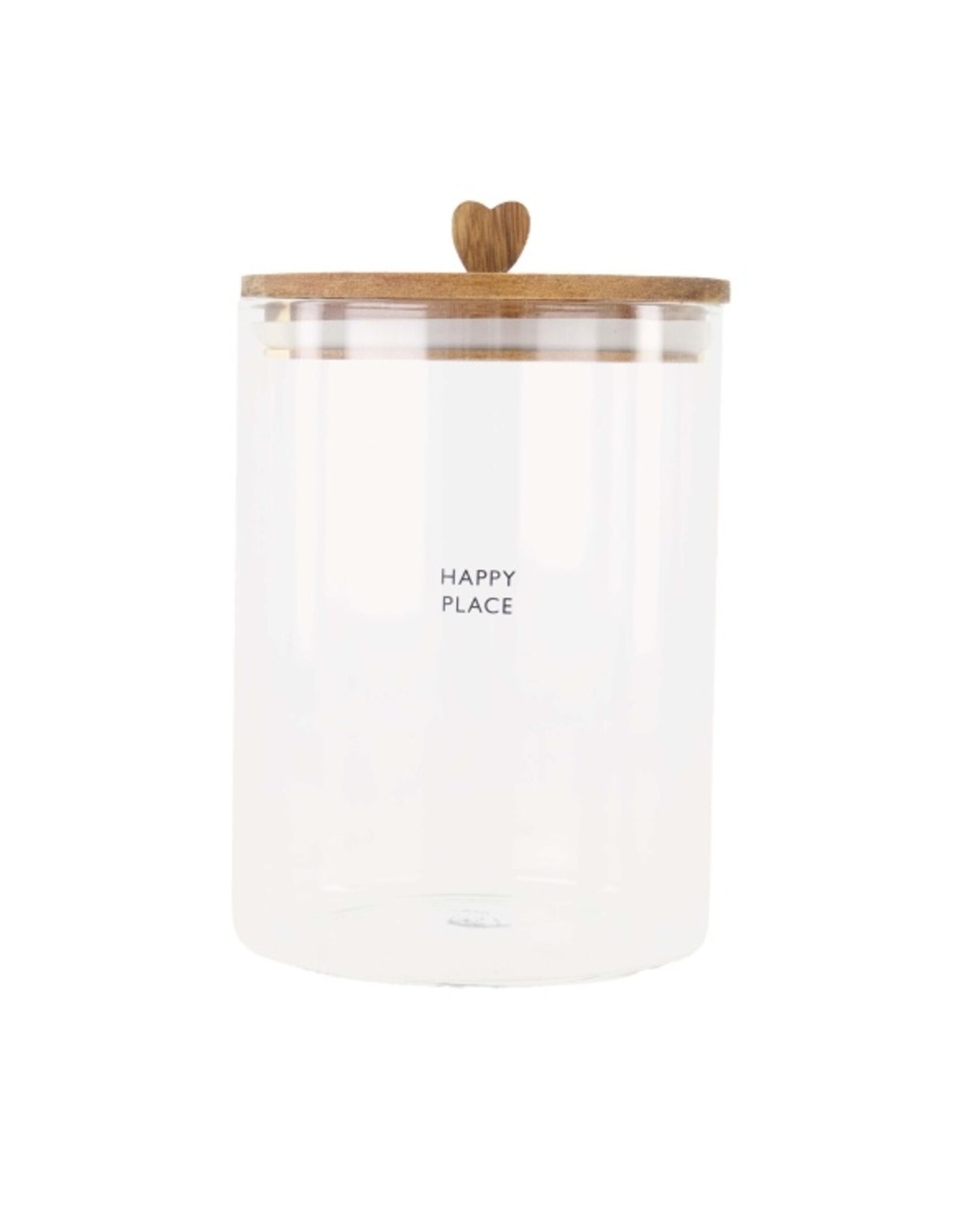 Storage jar Happy place