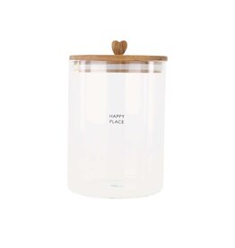 Storage jar Happy place