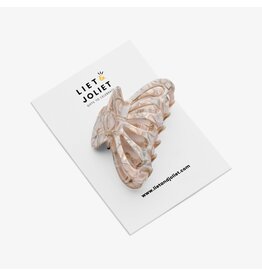 Haarspeld raster beige