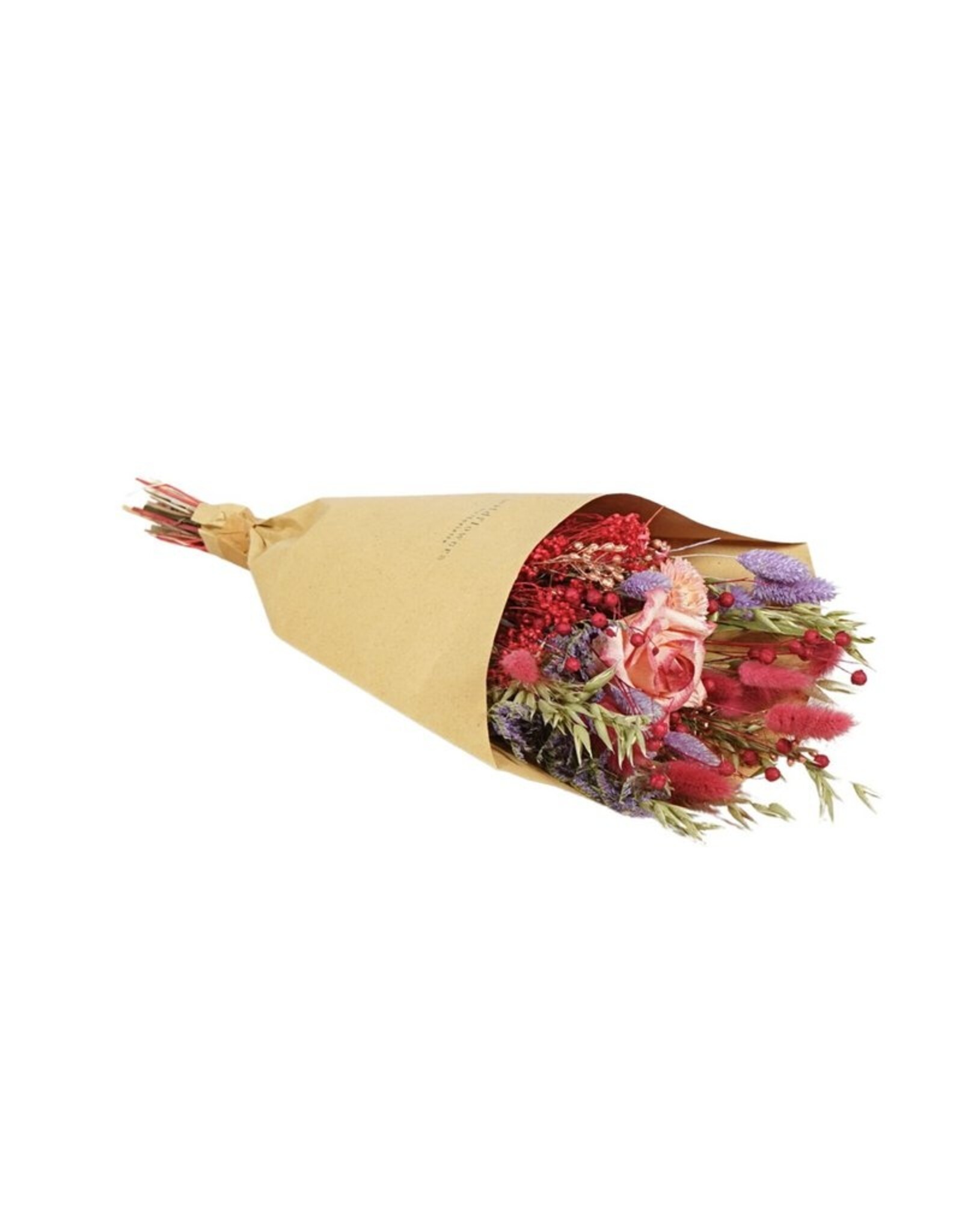 Droogbloemen Small Red Romance