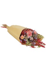 Droogbloemen Large Red Romance