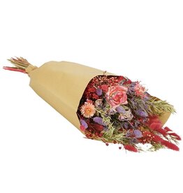 Droogbloemen Large Red Romance