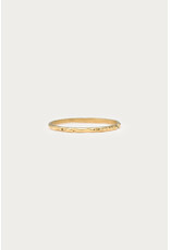 Ring basic hammered