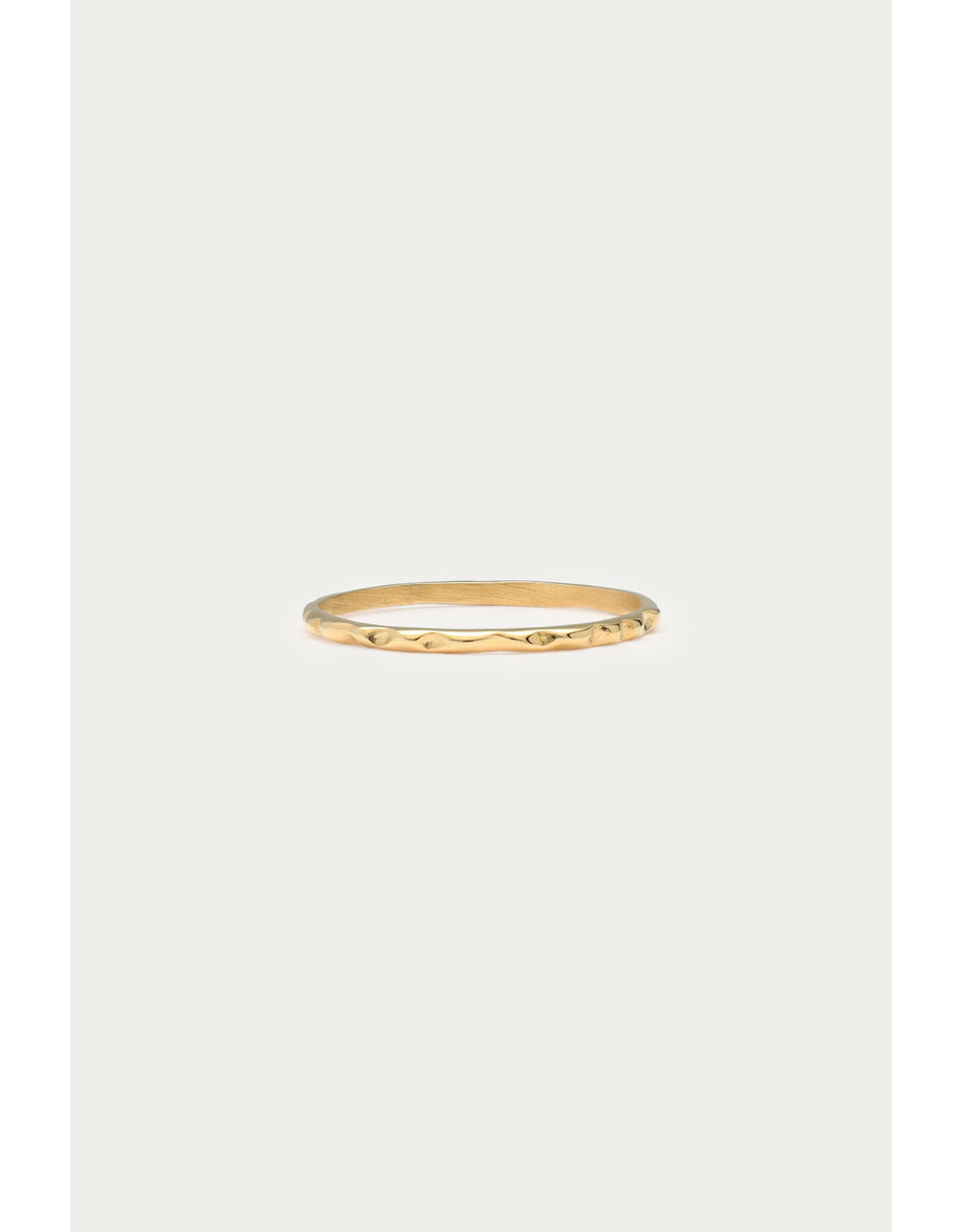 Ring basic hammered