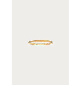 Ring basic hammered