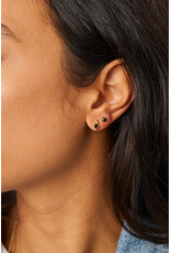 Studs hartje zwart