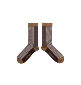Sokken small stripes wood