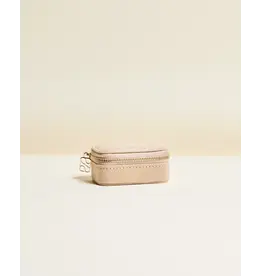 Sieradendoosje mini fluweel rose