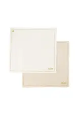 Set van 4 vaatdoekjes beige