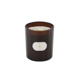 Geurkaars hartje bruin