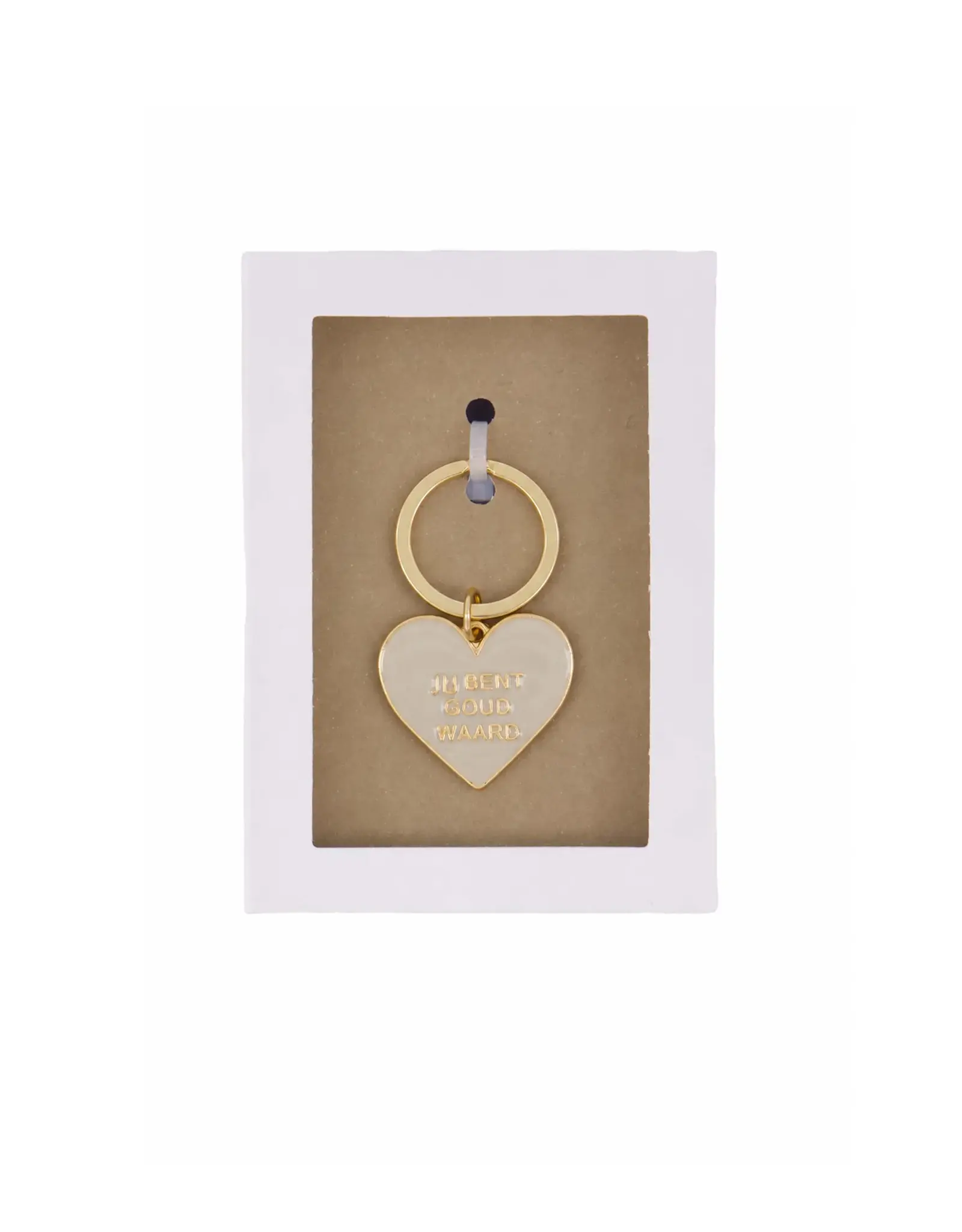 Sleutelhanger Jij bent goud waard
