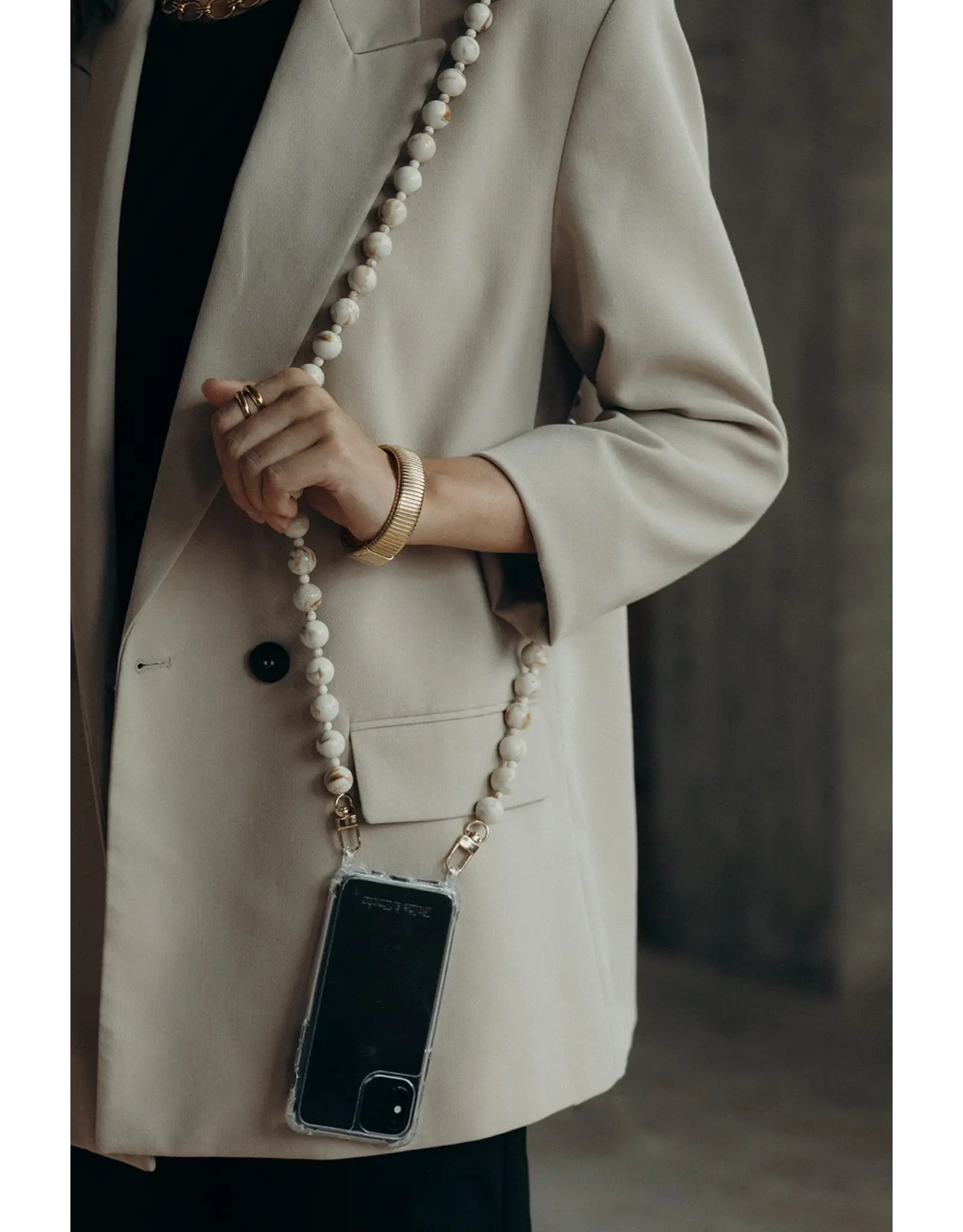 Telefoonketting Juniper marble