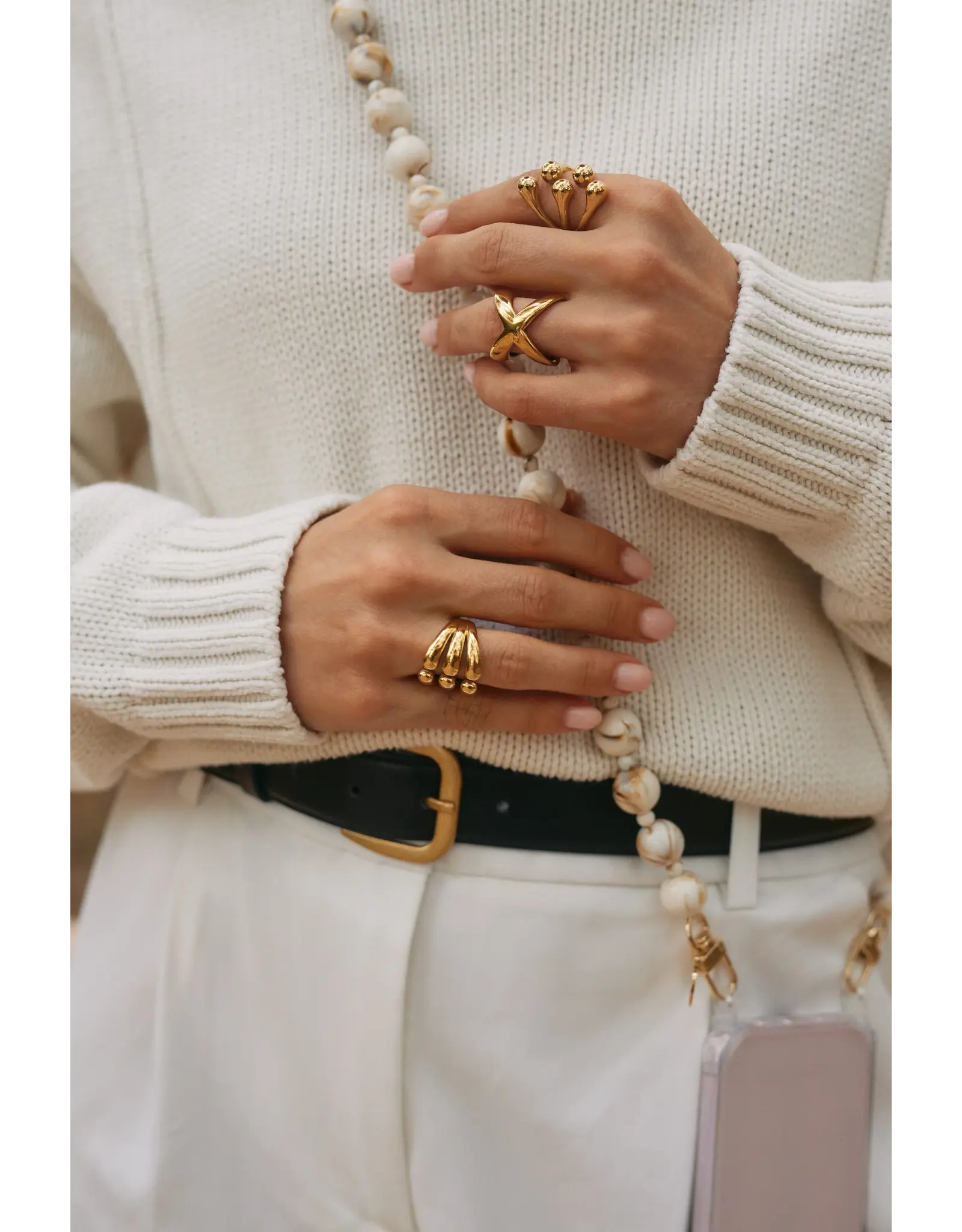 Telefoonketting Juniper marble