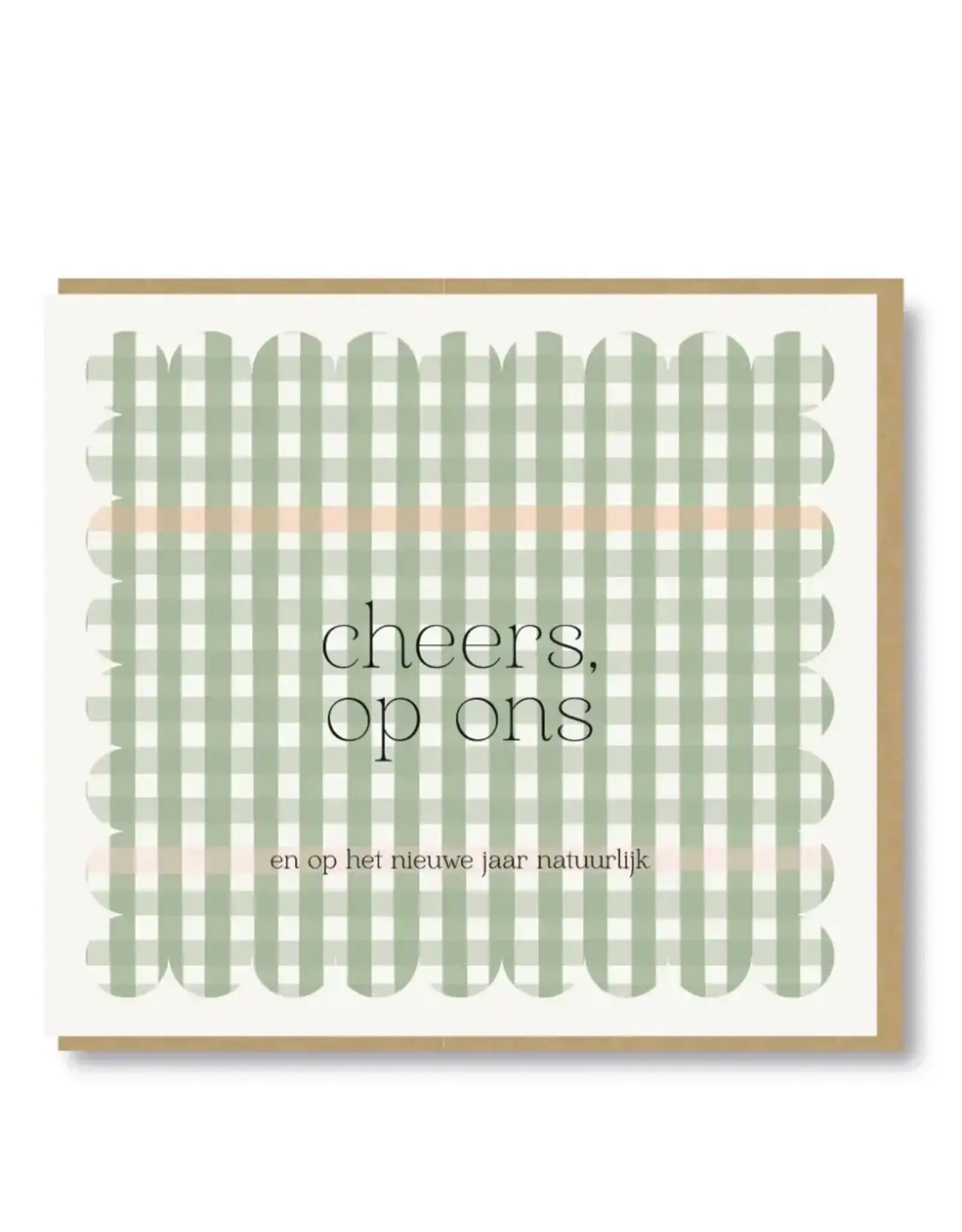 Wenskaart Cheers op ons