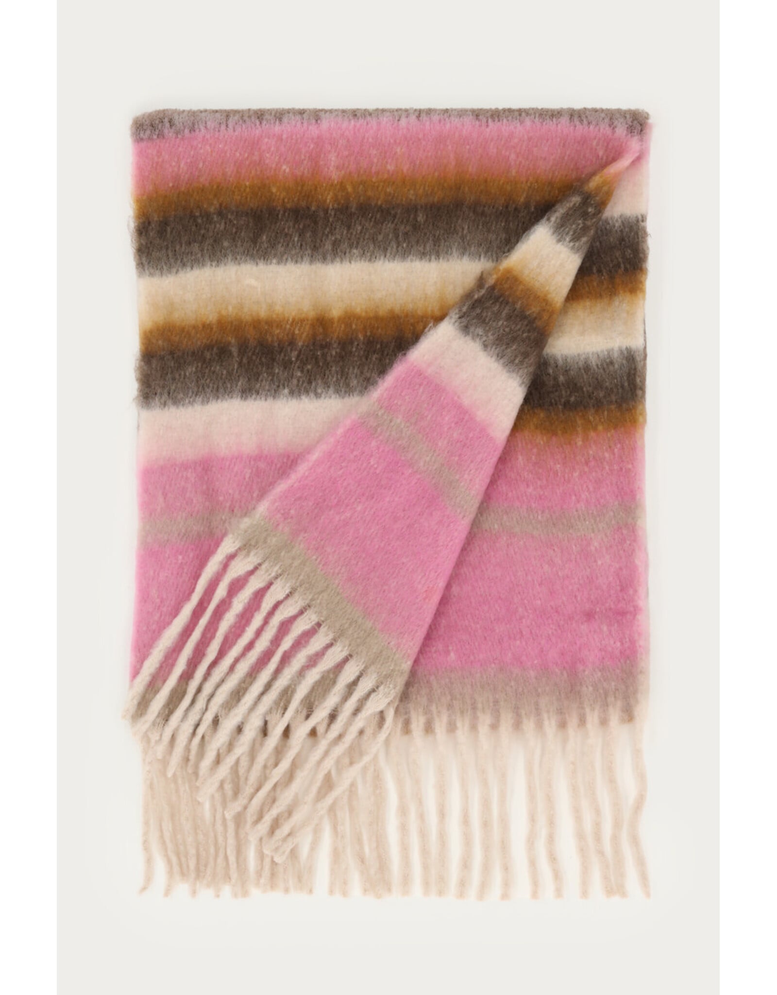 Sjaal Pink/brown